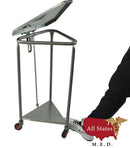 LIdded Stainless Steel Triangle Hampers