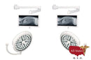 Medical Illumination System Two LED QUAD Two 130K Lux Lights & Two Monitor Arms