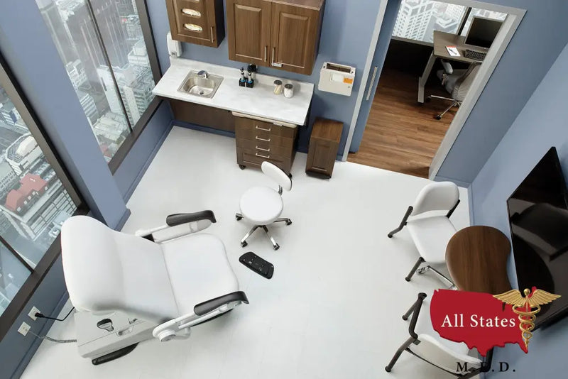 MIDMARK 626 BARRIER-FREE EXAMINATION CHAIR BRAND NEW-Exam Chair-All States M.E.D.