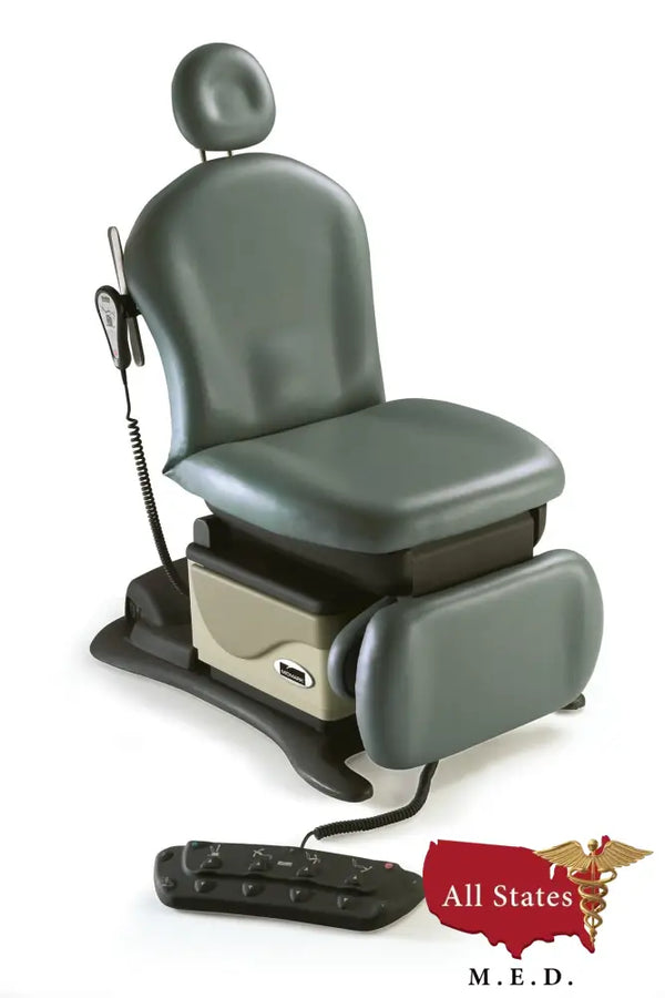MIDMARK 641 PROCEDURE CHAIR Brand NEW UPHOLSTERY INCLUDED-Power Procedure Chair-All States M.E.D.