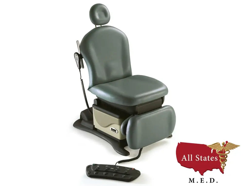 MIDMARK 641 PROCEDURE CHAIR Brand NEW UPHOLSTERY INCLUDED-Power Procedure Chair-All States M.E.D.