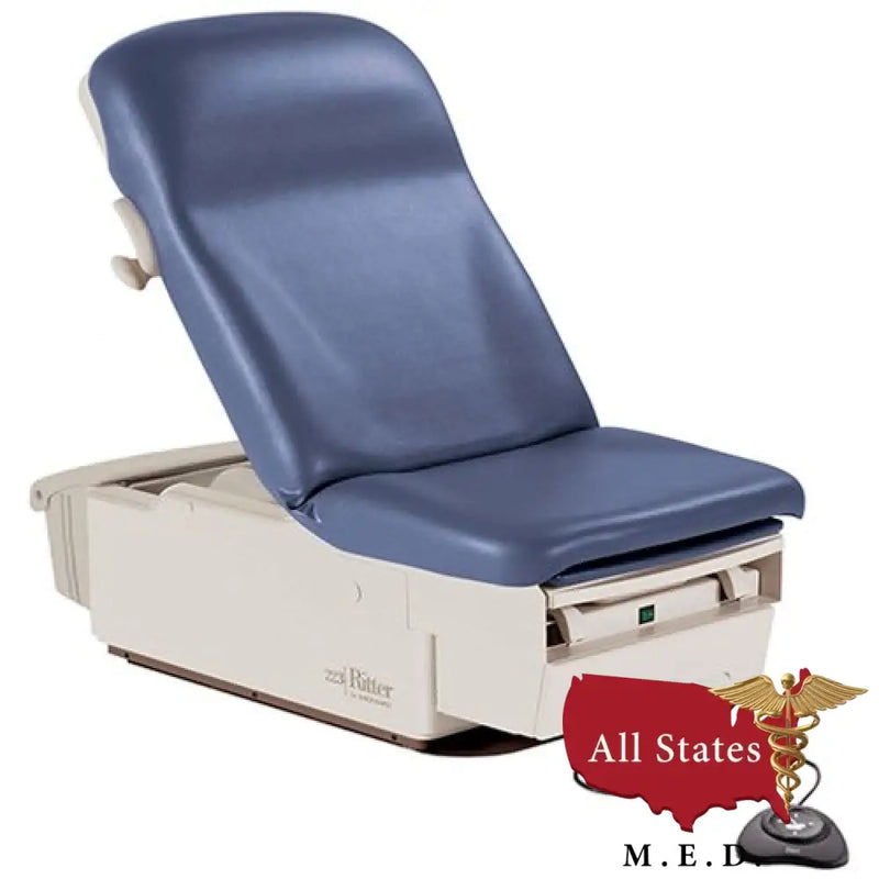 Midmark Ritter 222 manual back-Exam Table-All States M.E.D.