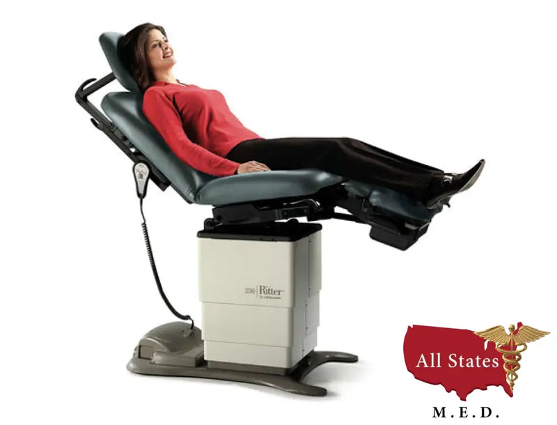 MIDMARK RITTER 230 PROCEDURE CHAIR-Power Procedure Chair-All States M.E.D.