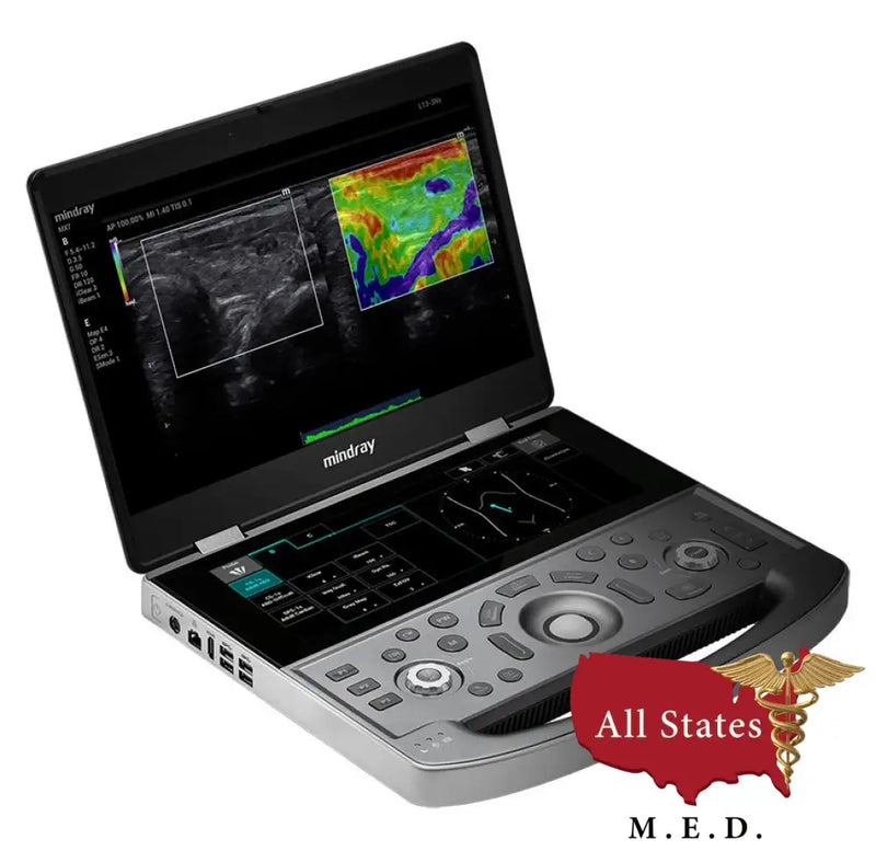 Mindray MX7 Ultrasound VASCULAR PACKAGE 1 Probe-Ultrasounds-All States M.E.D.