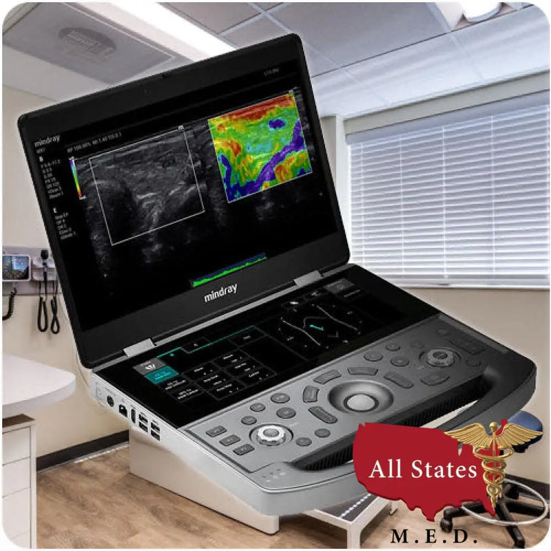 Mindray MX7 Ultrasound VASCULAR PACKAGE 1 Probe-Ultrasounds-All States M.E.D.