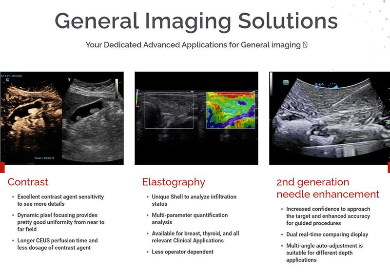 Mindray MX7 Ultrasound VASCULAR PACKAGE 1 Probe