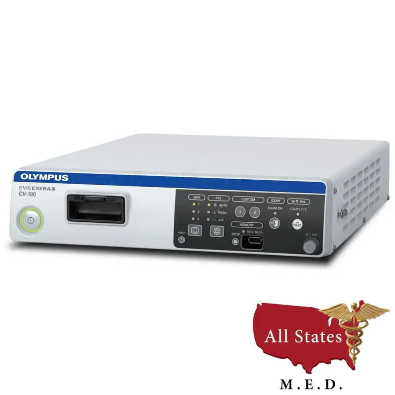 Olympus CV-190 Video Processor EVIS EXERA III-Endoscopy-All States M.E.D.
