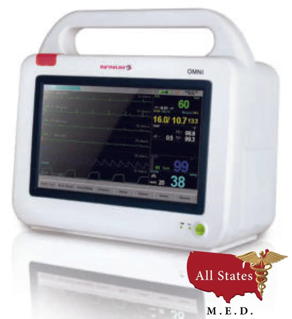 Omni 10.1 Bedside Monitor-Patient Monitor-All States M.E.D.