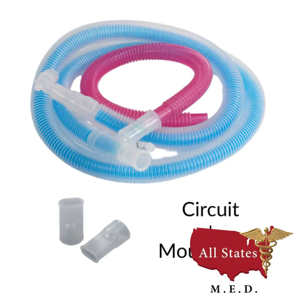 Parker Porter Nitronox Breathing Circuit BOX of 12 With Mouthpieces-Cosmetic Laser-All States M.E.D.