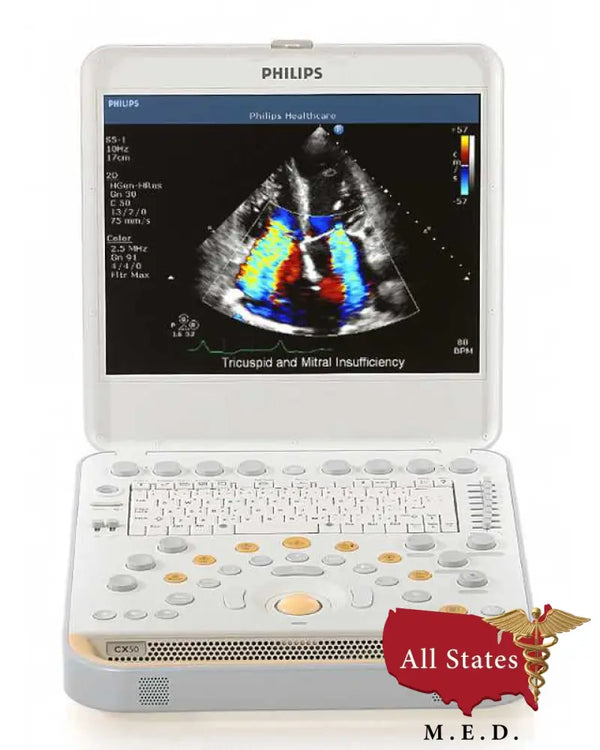 Philips CX50 Refurbished with 3 Probes-Ultrasounds-All States M.E.D.