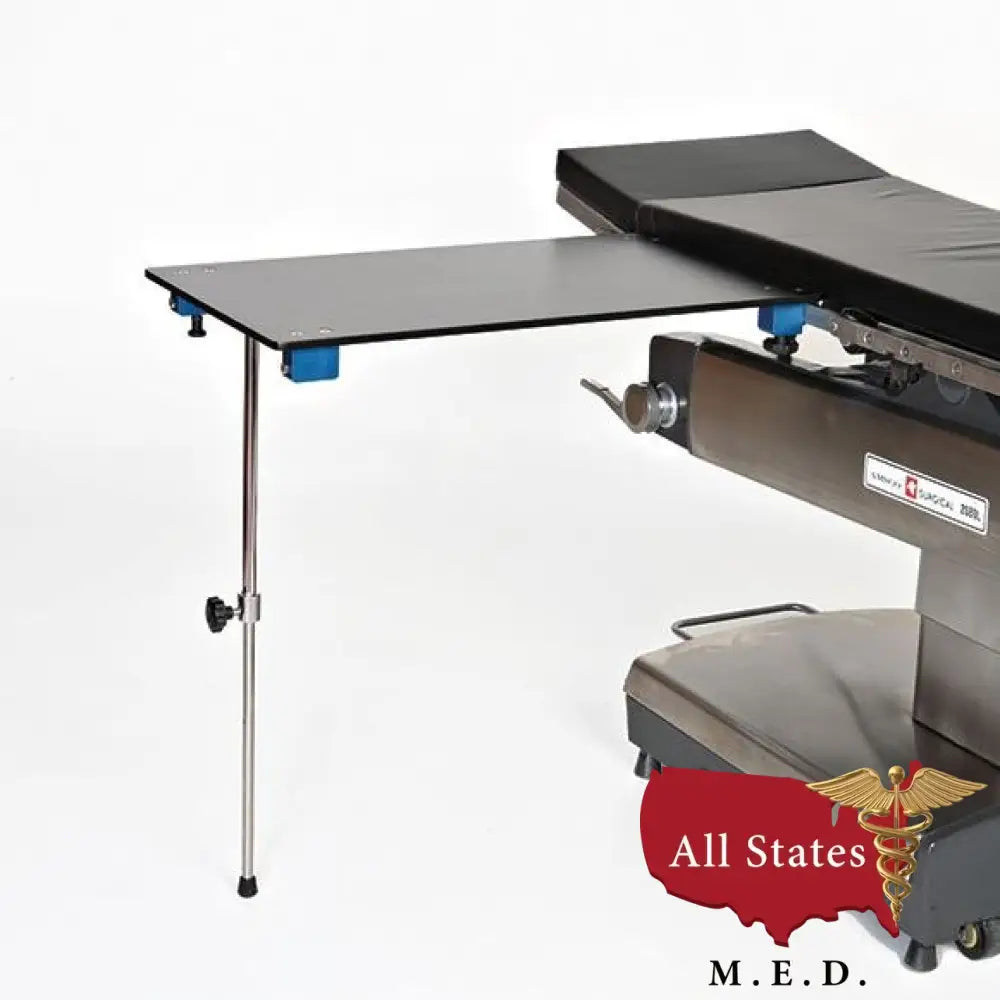 Multi Lock Hand Table Rectangle Arm and Hand Table with Leg
