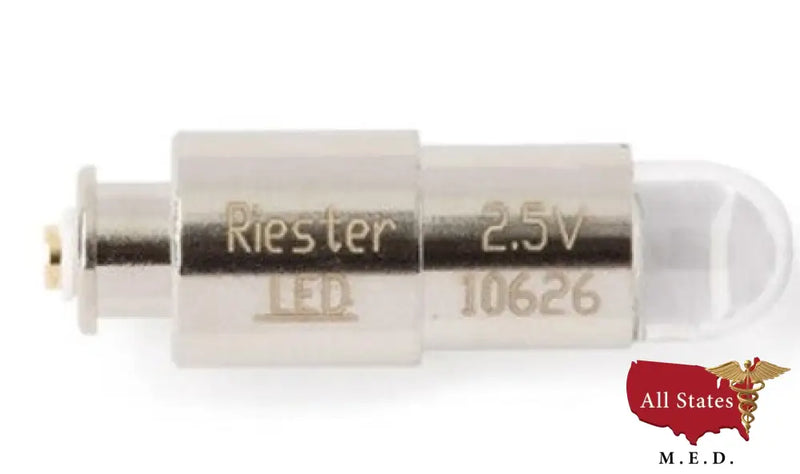 Riester 10626 Led 2.5 V For Ri-Scope L Otoscopes L2/L3, Kelvin = 4000, Cri = 92