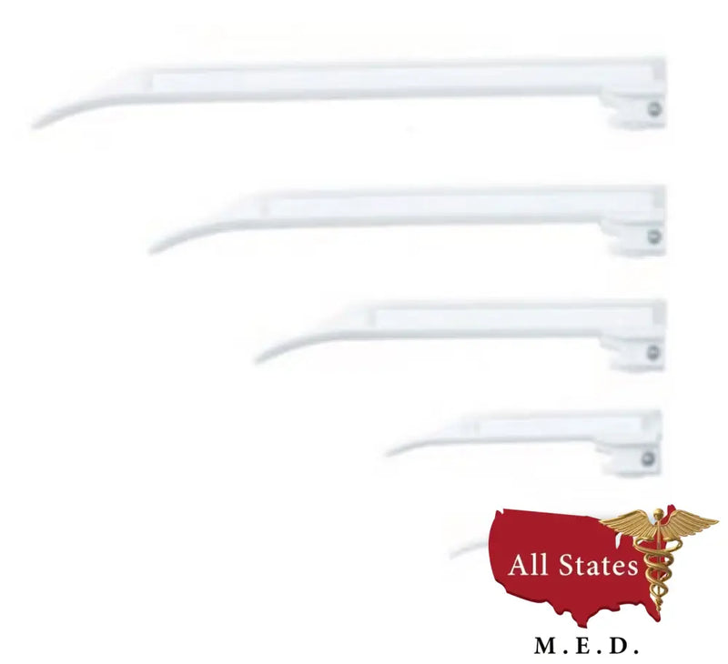 Riester 12295 Ri-dispo Disposable Miller Laryngoscope Blade, Pack of 20 - No. 1