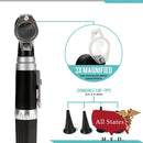Pocket set Ophthalmoscope & Otoscope Kit NEW-Otoscope-All States M.E.D.