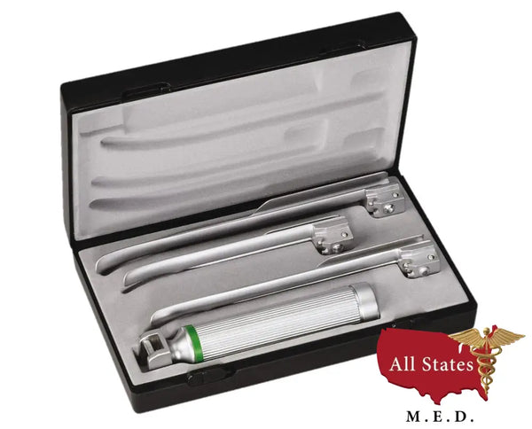 Riester ri-integral® Fiber-Optic Laryngoscope 3.5 V Set, Miller-Laryngoscope-All States M.E.D.