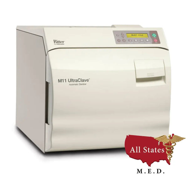 RITTER MIDMARK M11 ULTRACLAVE AUTOCLAVE STEAM STERILIZER-Autoclave-All States M.E.D.