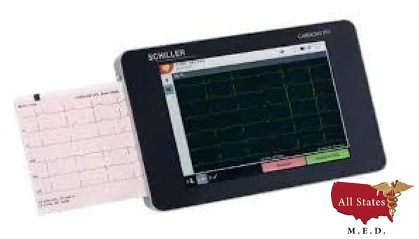 Schiller CARDIOVIT FT-1 Touch Screen EKG with ETM interpretation Software-EKG-All States M.E.D.