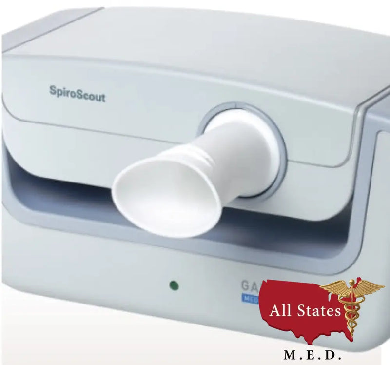 Schiller SpiroScout PC Based UltraSound Spirometry System-Pulmonary Function Testing-All States M.E.D.