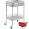 Stainless Steel Medical Cart with Drawer-Accessory-All States M.E.D.