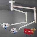 Startrol Galaxy 4×4 Dual Ceiling Mounted LED Light-Medical Procedure Lights-All States M.E.D.