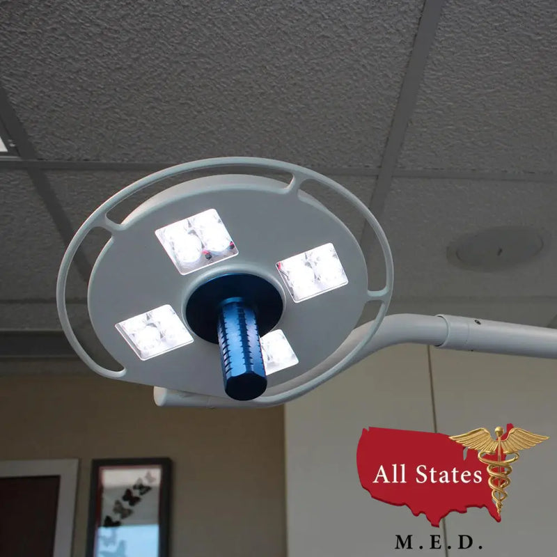 Startrol Galaxy 4×4 Single Ceiling Mounted LED Light-Medical Procedure Lights-All States M.E.D.