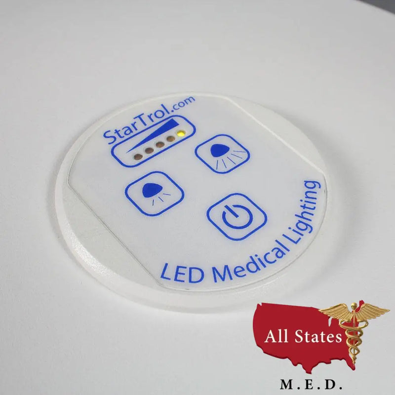 Startrol Galaxy 8×4 Dual Ceiling Mounted LED Light 140,000 LUX EACH-Medical Procedure Lights-All States M.E.D.