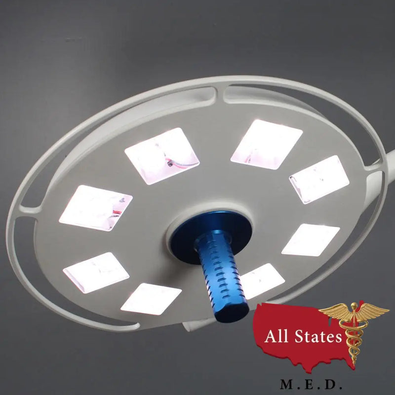 Startrol Galaxy 8×4 Dual Ceiling Mounted LED Light 140,000 LUX EACH-Medical Procedure Lights-All States M.E.D.