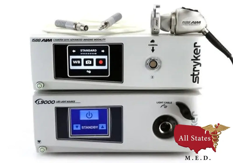 Stryker 1588 Camera System with Light Source-All States M.E.D.