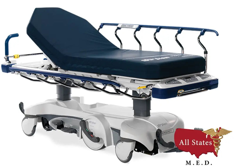 Stryker Big Wheel Stretcher Prime 1115 Series-Medical Stretchers & Gurneys-All States M.E.D.