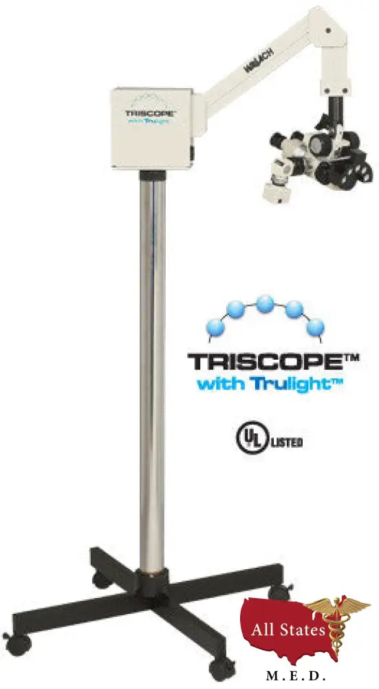 TriScope with Trulight-4 leg Base-Colposcopes-All States M.E.D.