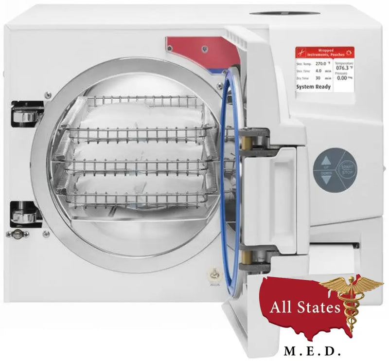 TUTTNAUER EZ9PLUS FULLY AUTOMATIC AUTOCLAVE STEAM STERILIZER-Autoclave-All States M.E.D.