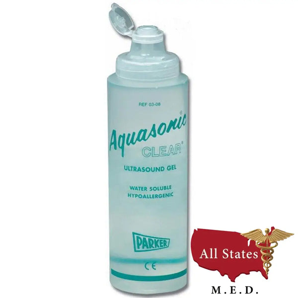 Ultrasound Gel Laser Gel Aquasonic Gel .25L Bottles CASE OF 12-Accessory-All States M.E.D.