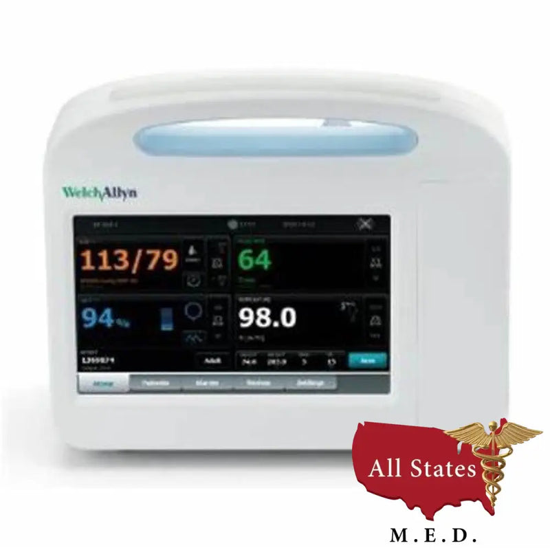 Welch Allyn Connex Monitor WITH SPO2 and NIBP-Blood pressure-All States M.E.D.