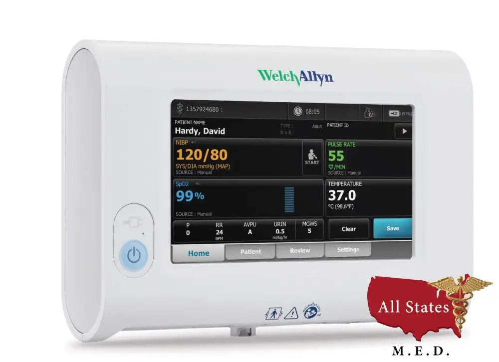 Welch Allyn Connex Spot Monitor NIBP, SPO2, Temp Brand New