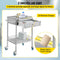 Stainless Steel Medical Cart with Drawer