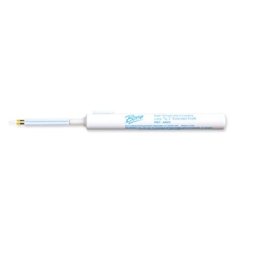 Symmetry Surgical / Bovie AA05 Disposable Loop Tip Cautery w/ Extended 2" Shaft - High Temp - 10/bx