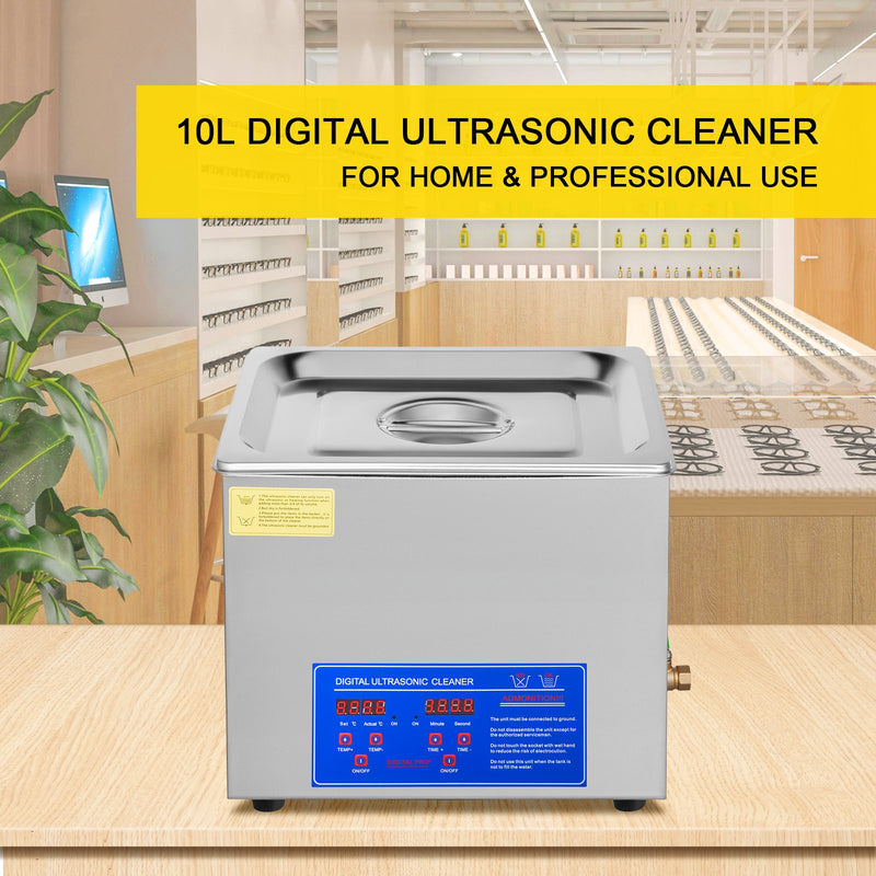 Ultrasonic Cleaner 10 Liter Capacity